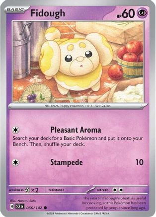 Fidough 066/142 SV07 Stellar Crown - Common