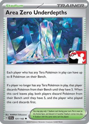 Area Zero Underdepths 131/142 - Holofoil Prize Pack Series Cards - Uncommon