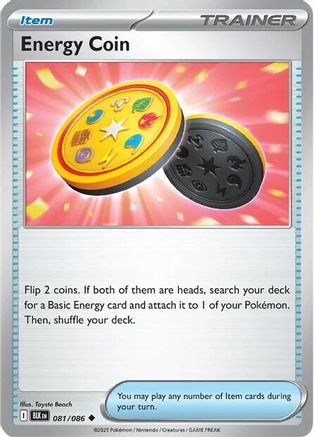 Energy Coin 079 SV Black Bolt - Uncommon