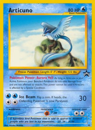 Articuno (48) 048/53 WoTC Promo - Promo
