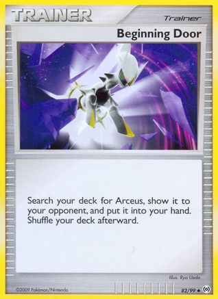Beginning Door 082 Arceus - Uncommon