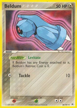 Beldum 028/101 Hidden Legends - Uncommon
