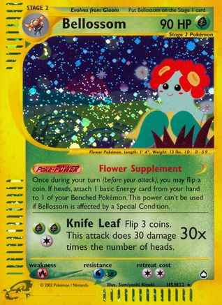 Bellossom (H5) 0H5 - Holofoil Aquapolis - Holo Rare