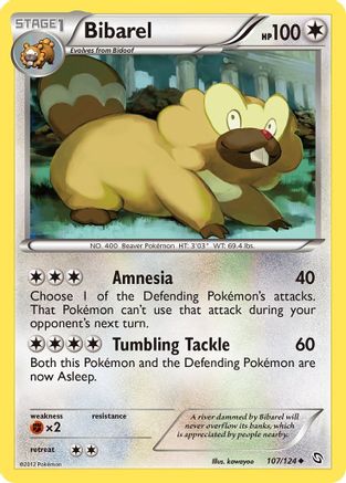 Bibarel 107 Dragons Exalted - Uncommon