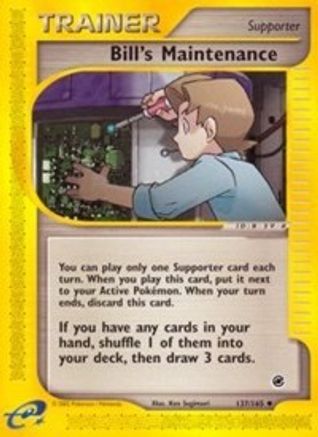 Bill's Maintenance 137/165 Expedition - Uncommon