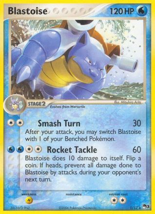Blastoise 001 - Holofoil POP Series 3 - Rare