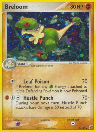 Breloom 003/107 Deoxys - Holo Rare