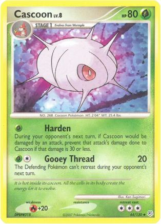 Cascoon 044 - Reverse Holofoil Diamond and Pearl - Uncommon