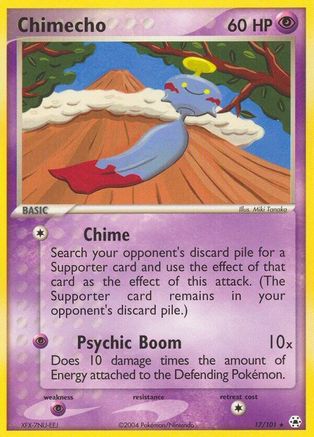 Chimecho 017/101 Hidden Legends - Rare