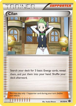 Cilan 086/99 - Reverse Holofoil Next Destinies - Uncommon