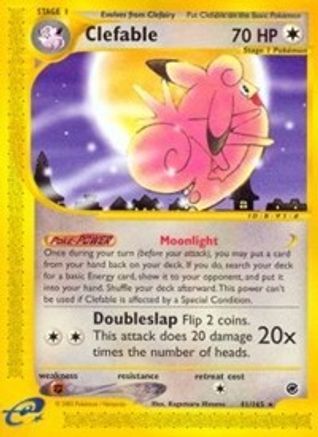 Clefable (41) 041/165 Expedition - Rare