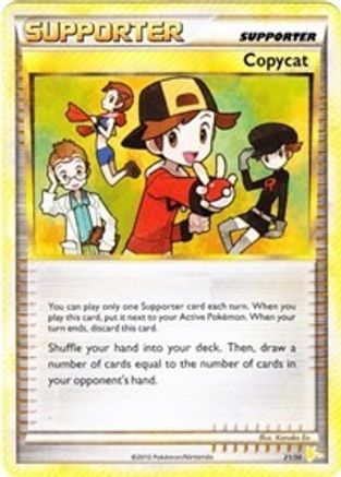 Copycat 021 HGSS Trainer Kit Gyarados & Raichu - Common