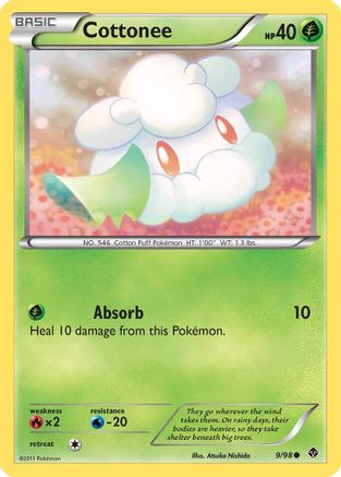 Cottonee (9) 009 Emerging Powers - Common