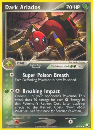 Dark Ariados 030 - Reverse Holofoil Team Rocket Returns - Uncommon