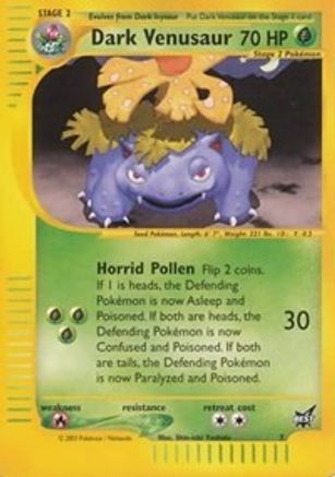Dark Venusaur 007 Best of Promos - Promo