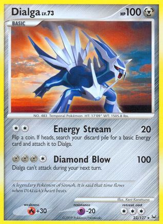 Dialga (23) 023 Platinum - Rare