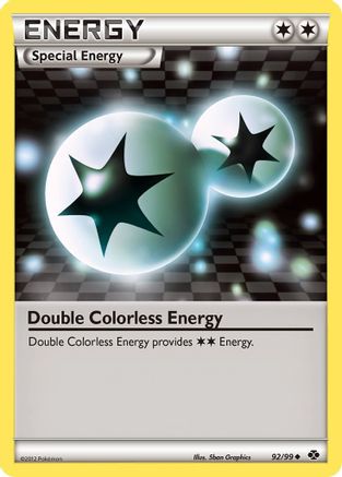 Double Colorless Energy 092/99 Next Destinies - Uncommon
