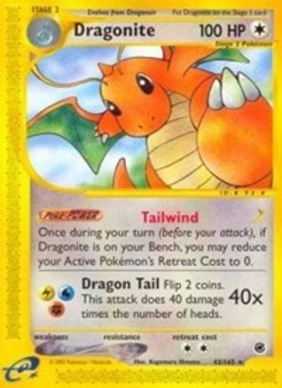 Dragonite (43) 043 Expedition - Rare