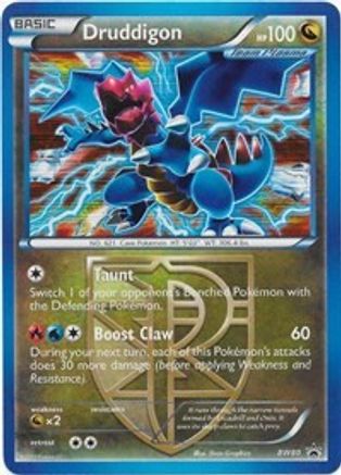 Druddigon (Team Plasma) BW80 - Holofoil Black and White Promos - Promo