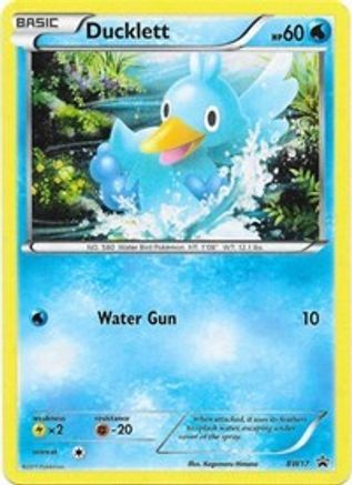 Ducklett BW17 - Holofoil Black and White Promos - Promo