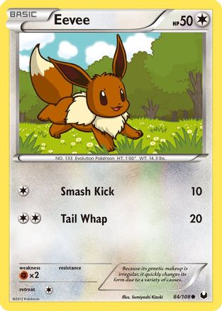 Eevee (84) 084/108 Dark Explorers - Common