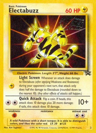Electabuzz (Movie Promo) 002/53 WoTC Promo - Promo