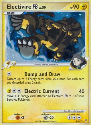 Electivire FB 004 - Holofoil Supreme Victors - Holo Rare