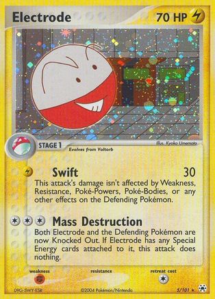 Electrode 005 - Holofoil Hidden Legends - Holo Rare