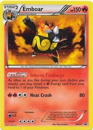 Emboar BW21 - Holofoil Black and White Promos - Promo