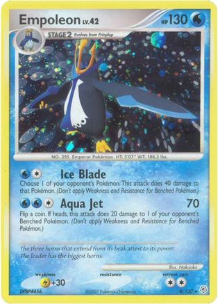 Empoleon 004/130 - Reverse Holofoil Diamond and Pearl - Holo Rare