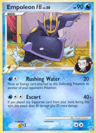 Empoleon FB 027 - Reverse Holofoil Supreme Victors - Rare