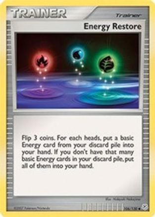 Energy Restore 106 Diamond and Pearl - Uncommon