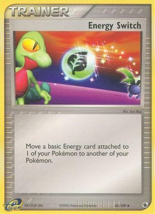 Energy Switch 082 - Reverse Holofoil Ruby and Sapphire - Uncommon