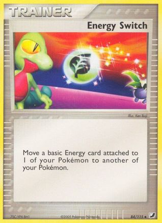 Energy Switch 084 - Reverse Holofoil Unseen Forces - Uncommon