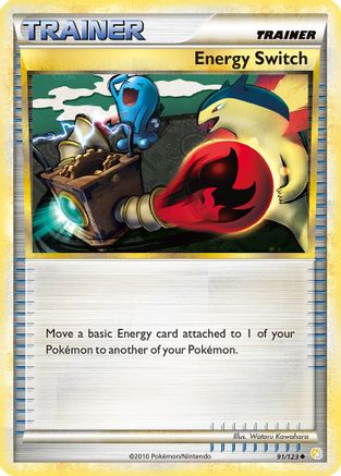 Energy Switch 091/123 HeartGold SoulSilver - Uncommon