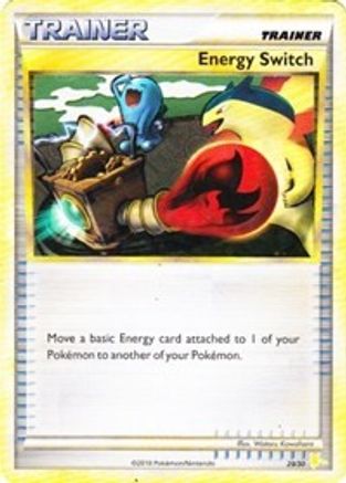 Energy Switch (Raichu) 029 HGSS Trainer Kit Gyarados & Raichu - Common