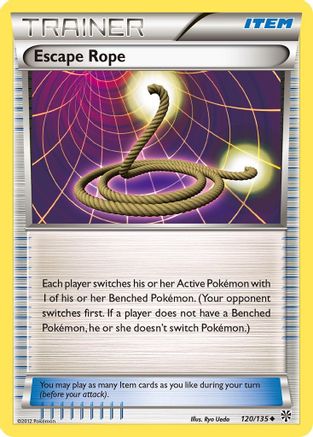 Escape Rope 120/135 - Reverse Holofoil Plasma Storm - Uncommon
