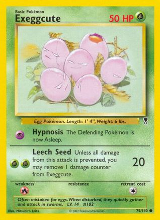 Exeggcute 075/110 - Reverse Holofoil Legendary Collection - Common