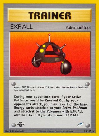 EXP.ALL 093/105 - 1st Edition Neo Destiny - Rare