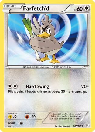 Farfetch'd 107 Boundaries Crossed - Uncommon