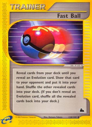 Fast Ball 124/144 Skyridge - Uncommon