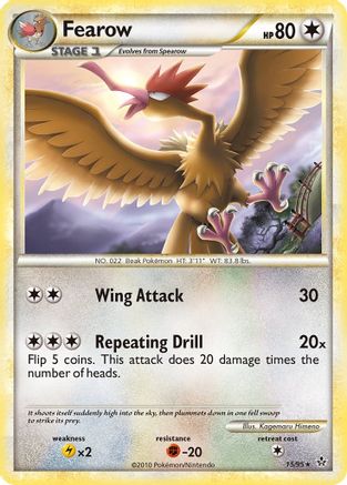 Fearow 015 Unleashed - Rare