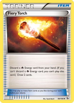 Fiery Torch 089/106 XY Flashfire - Uncommon