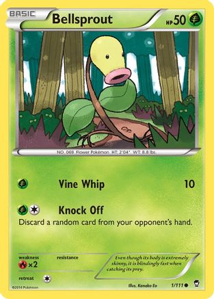 Bellsprout 001 XY Furious Fists - Common