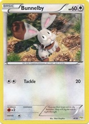 Bunnelby 004 XY Trainer Kit Sylveon & Noivern - Common