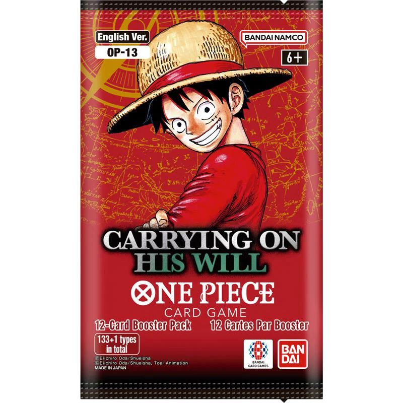 One Piece Card Game OP-13 Booster Pack - Carrying on His Will