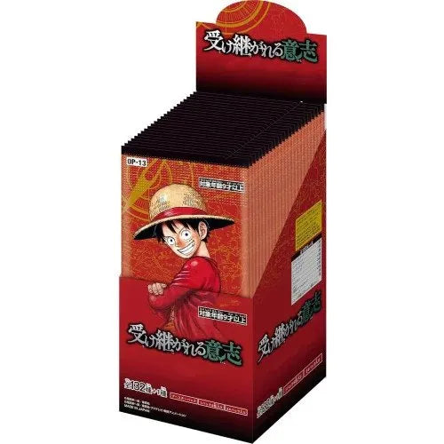 One Piece Card Game: Carry on His Will OP-13 Japanese Booster Box
