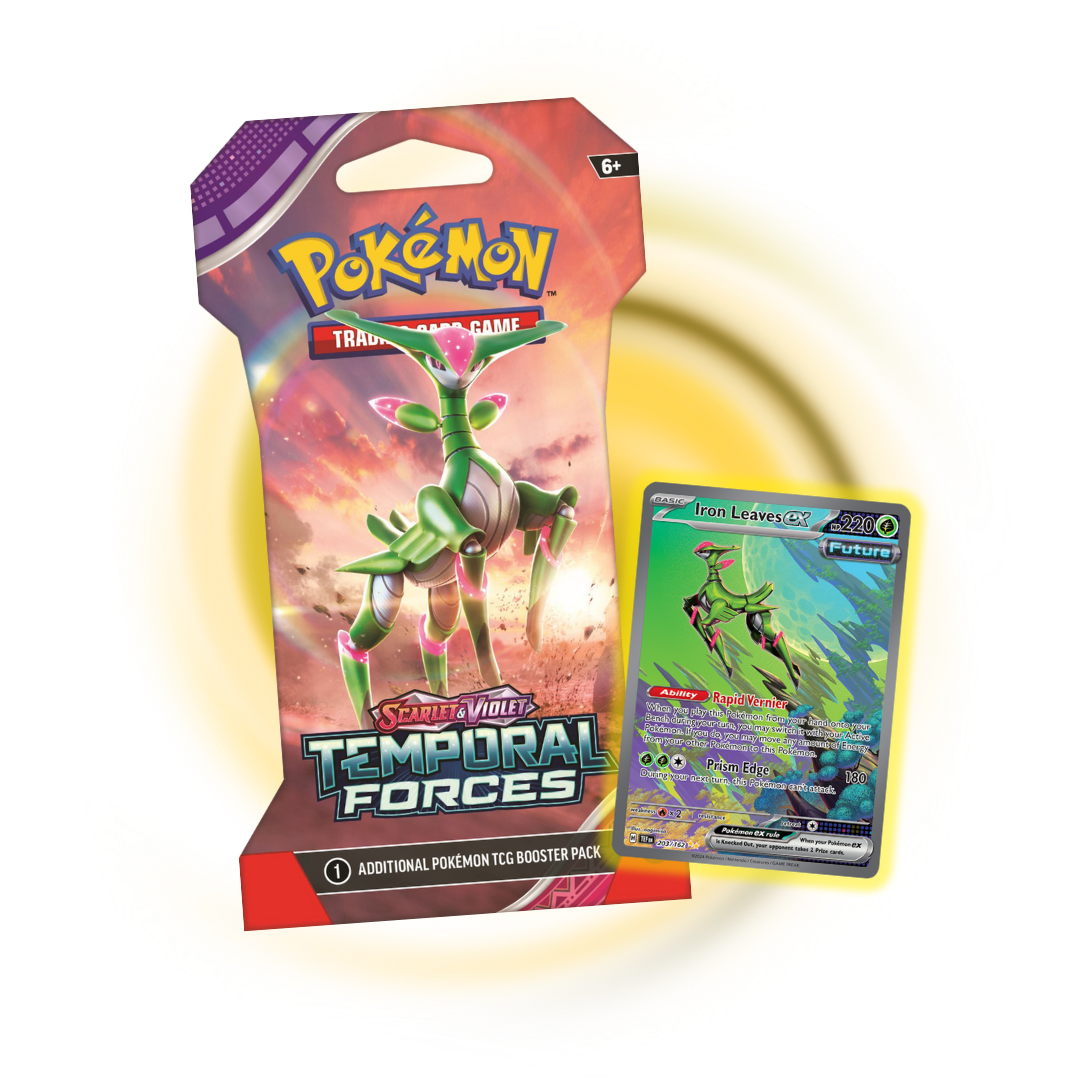 Scarlet and Violet Temporal Forces Booster Pack (Cardboard Packaging)