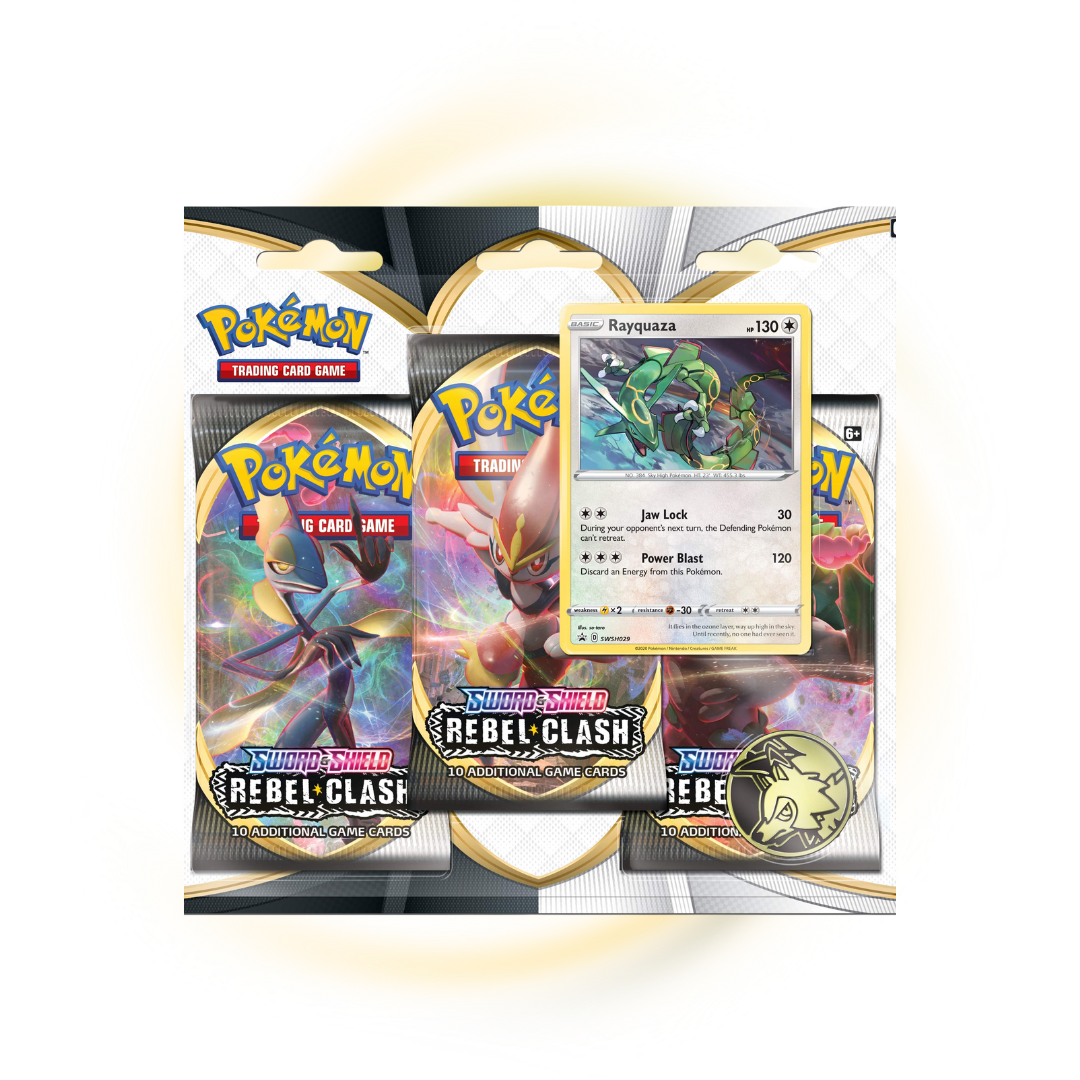 Sword & Shield Rebel Clash 3 Pack Blister Duraludon