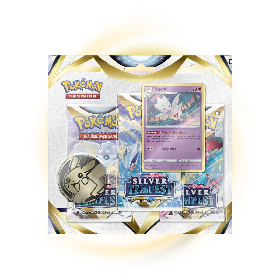 Sword & Shield Silver Tempest 3 Pack Blister Togetic